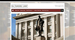 Desktop Screenshot of gassellaw.com